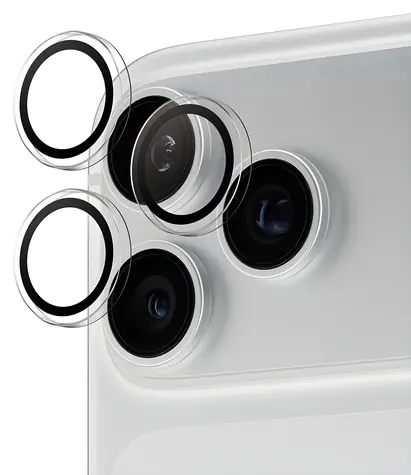 PanzerGlass Hoops / Ochrana fotoaparátu / Apple iPhone 18 Pro, 18 Pro Max / Silikon / Průhledná