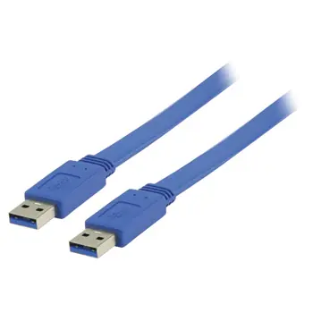 Valueline Plochý kabel USB 3.0 A-A / Kabel / propojovací / 3 m