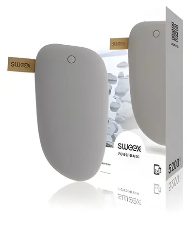 Sweex Powerbanka 5200 mAh šedá / Powerbanka / Lithium-Ion / USB