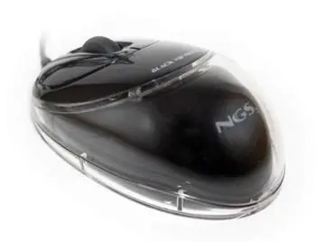 NGS VIPMOUSE černá / Myš / Optický senzor / Drátová