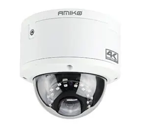Amiko DVW20M / IP kamera / Dome / 4K / PoE / Antivandal