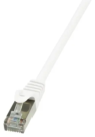LogiLink Cat6 bílá / Patch kabel / F/UTP / RJ-45 / 10 m