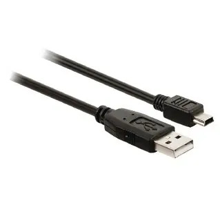 Valueline USB 2.0 černá / Kabel USB / USB A - Mini-USB B / 2 m