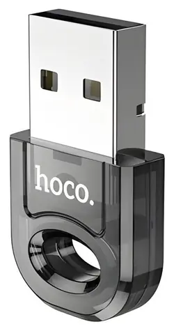 Hoco UA28 černá / Bluetooth adaptér / Bluetooth 5.1 / USB-A