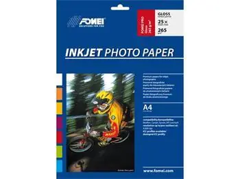 Fomei PRO Gloss 265 / Fotopapír / Lesklý / 18x24 cm / 265 g/m2 / 25 listů