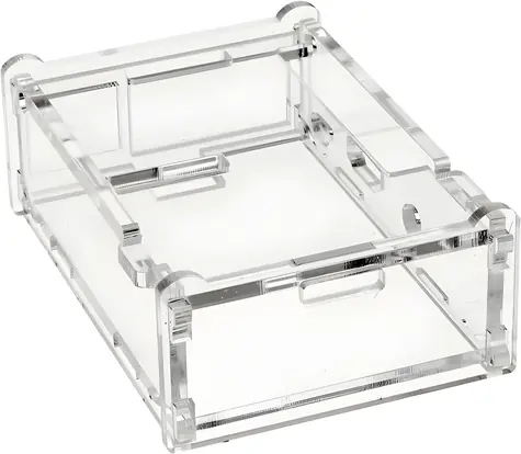 M-CAB Pouzdro pro Raspberry Pi 2 Model B / Pouzdro / Akrylové / Průhledné