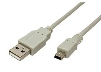 OEM USB kabel USB-A - miniUSB 5pin M/M 0,8 m / Kabel / USB 2.0