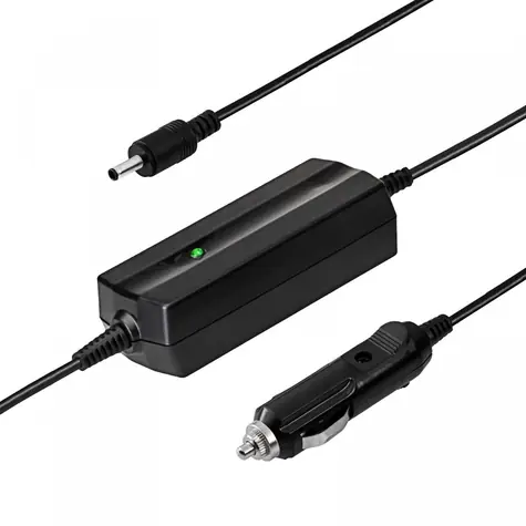 Napájecí adaptér do auta pro notebooky Dell 65W / Napájecí adaptér / 19,5V / 3,33A / 4,5x3,0 mm s pinem