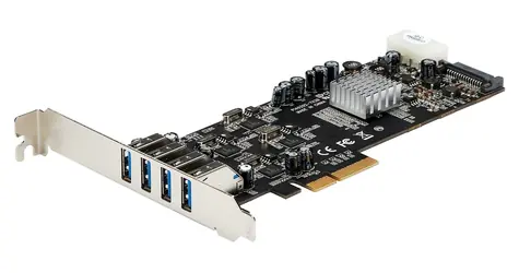 StarTech PCIe karta USB 3.0 4-Port / Řadič USB / 4x USB-A / Renesas/NEC µPD720202