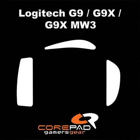 Corepad Skatez pro Logitech G9, G9X, G9X MW3 / Náhradní klouzače