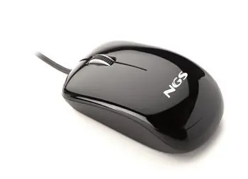 NGS BLACKFLAVOURMOUSE černá / Myš / Optická / USB / 800 dpi / 3 tlačítka
