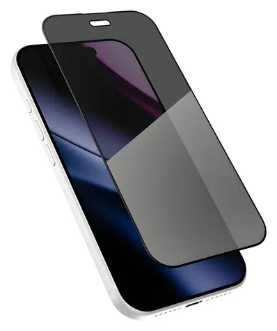 Epico Privacy AntiReflective Glass 3D DF pro iPhone 18 Pro / Ochranné sklo / Privacy filtr / Antireflexní
