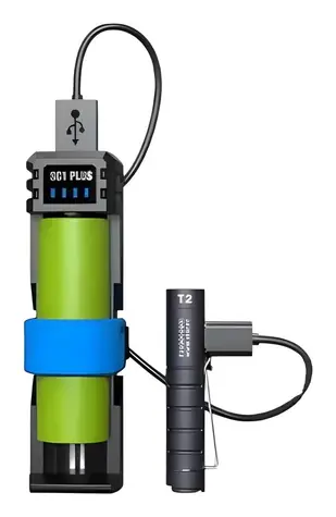 XTAR SC1+ / Nabíječka baterií / USB-C / pro powerbankové baterie