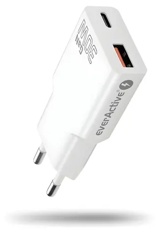 SC-380Q bílá / Síťová nabíječka / USB-A + USB-C / 30W / QC 3.0