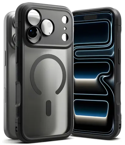 Ringke Fusion Bold Magnetic MagSafe matná černá / Kryt / Apple iPhone 18 Pro / 17 Pro / MagSafe