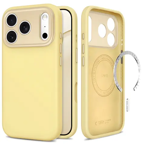 Tech-Protect Uniq MagSafe žlutá / Kryt / Apple iPhone 17 Pro, 18 Pro / MagSafe