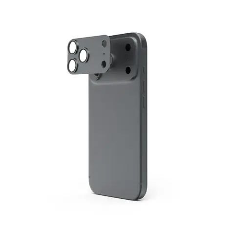 Hama Cam Protect Pro tmavě šedá / Ochranné sklo fotoaparátu / Apple iPhone 18 Pro / tvrzené sklo / 9H