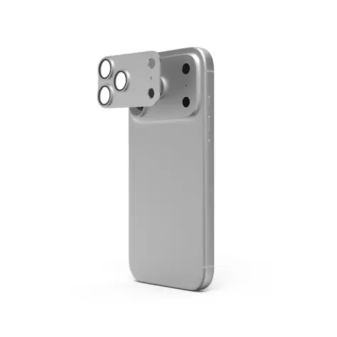 Hama Cam Protect Pro stříbrná / Ochranné sklo fotoaparátu / Apple iPhone 18 Pro Max / tvrzené sklo / 9H