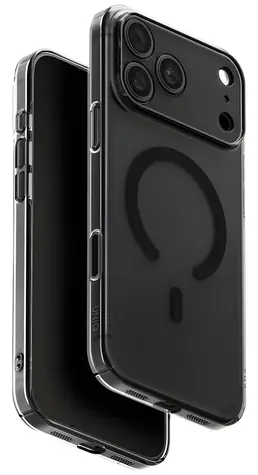 UNIQ Airsuit MagClick černá / Kryt / iPhone 18 Pro Max a 17 Pro Max / MagClick nabíjení