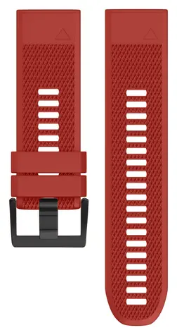 X-Site Řemínek pro Garmin QuickFit 22mm červený / Řemínek / Silikon / 22 mm