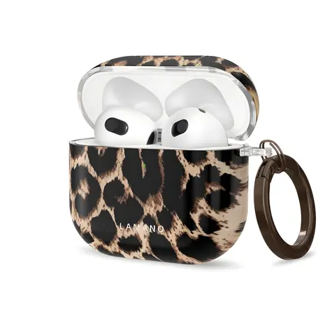 Tech-Protect Lamano Case černá/hnědá / Pouzdro / AirPods 4/5