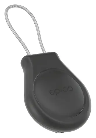 Epico Rugged Case černá / Pouzdro / pro Apple AirTag / kovové poutko