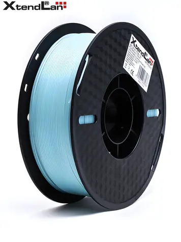 XtendLan PLA filament svítící-modrá / struna pro 3D tiskárnu / PLA / 1,75 mm / 1 kg