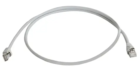 Telegärtner Patch kabel CAT6A S/FTP šedá / Patch kabel / S/FTP / 0,5 m