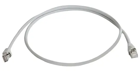 Telegärtner MP8FS500 šedá / Patch kabel / S/FTP / Cat.6A / LSZH / 5 m