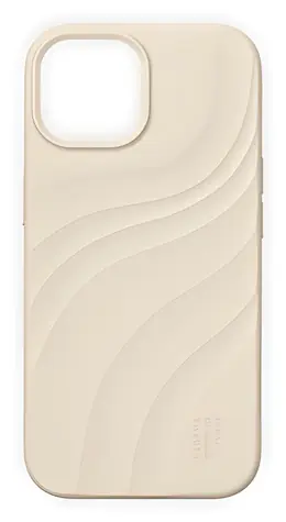 iDeal Fashion Soft Swirl / Silikonové pouzdro / iPhone 13/14/15/16e/17e / Cloud Dancer / MagSafe