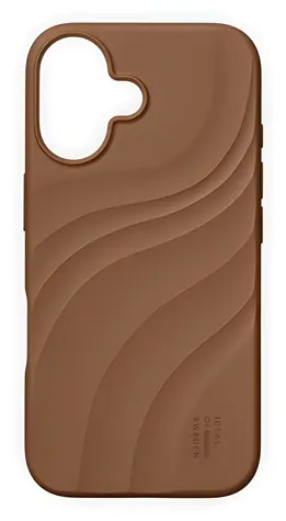 iDeal Fashion Soft Swirl / Silikonové pouzdro / iPhone 17 / Salted Caramel / MagSafe