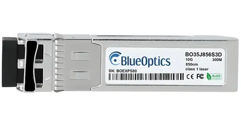 BlueOptics BO35J856S3D / Transceiver SFP+ / 10GBASE-SR / LC Duplex / MM 300 m / pro Juniper EX-SFP-10GE-SR