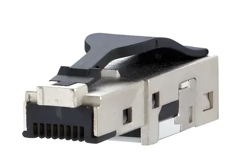 METZ CONNECT E-DAT / Konektor RJ45 / Cat.6 / Krátké provedení