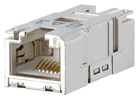 METZ CONNECT Panelová spojka RJ45-RJ45 / Spojka / Cat.6