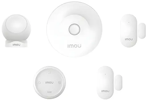 Imou Alarm Kit2 / Zabezpečovací sada / brána ZG2S / senzory pohybu a dveří / dálkové ovládání / Wi-Fi / ZigBee 3.0