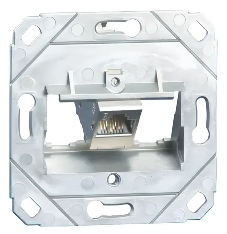 METZ CONNECT Datová zásuvka pod omítku / Datová zásuvka / 1 port / Cat.6A / 180°