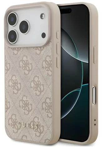 Guess 4G Classic Case / Pouzdro / iPhone 17 Pro / 18 Pro / růžová