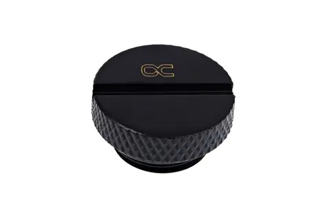 Alphacool Eiszapfen G1/4 černá / Zaslepovací šroubení / Vodní chlazení PC / 1 ks