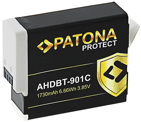 PATONA Baterie pro GoPro Hero 9/10/11/12 / 1730 mAh / Li-Ion / Protect Enduro