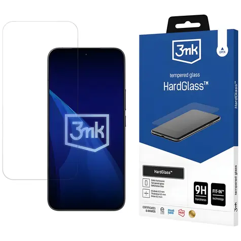 3mk HardGlass pro Redmi Note 17 5G / Tvrzené sklo / 9H / 0,3 mm