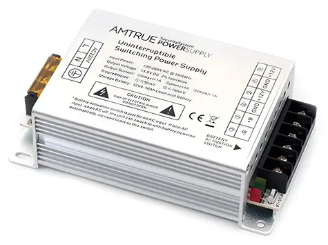 XtendLan Zdroj 13,8V DC 2 porty / Napájecí zdroj / 1A a 4A / 60W / zálohovatelný baterií / na zeď/vestavba