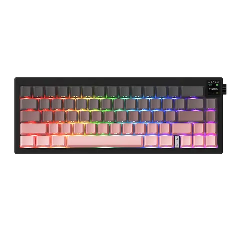 Ajazz AK650 Dream Weaver / Herní klávesnice / mechanická / 65% / bezdrátová (BT/2.4GHz/USB-C) / RGB