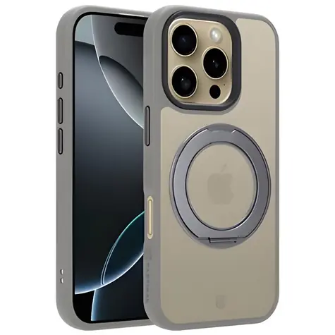 Tactical MagForce Hyperstand světle šedá / Kryt / Apple iPhone 16 Pro