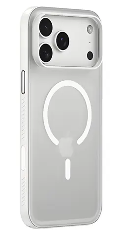 Devia Light Ripple bílá / Kryt pro Apple iPhone 18 Pro Max / Magnetický / Příjemný na dotek