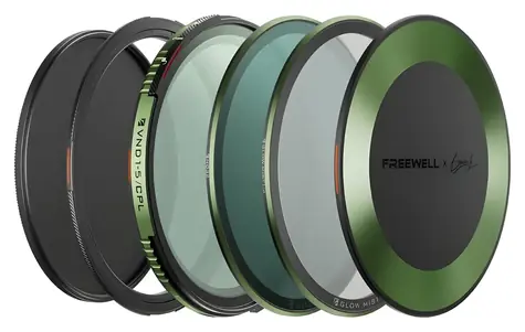 Freewell Brandon Li Cine Pro Kit 95 mm / Sada filtrů / VND/CPL / ND32 / Glow Mist 1/4 / magnetický systém