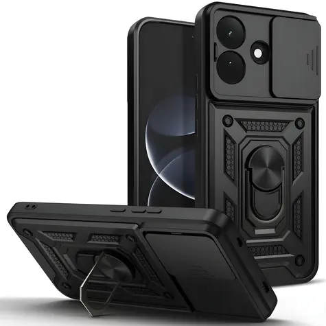 Tech-Protect CamShield Pro černá / Zadní kryt / Ochrana fotoaparátu / Xiaomi Redmi Note 17 Pro 5G
