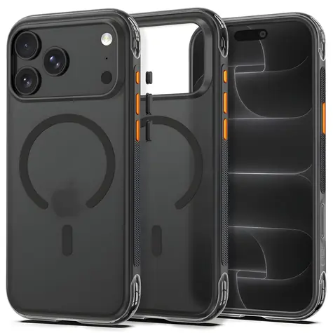 Tech-Protect MagAir MagSafe CC matná černá / Kryt / Apple iPhone 18 Pro, 17 Pro / MagSafe