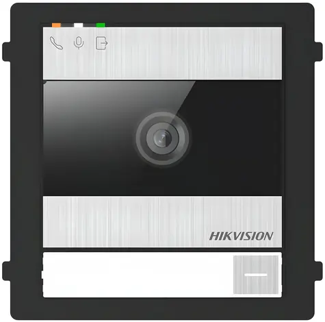 Hikvision DS-KD8005-IME1/S / Modul IP interkomu / 5 Mpix kamera / volitelná tlačítka / nerez
