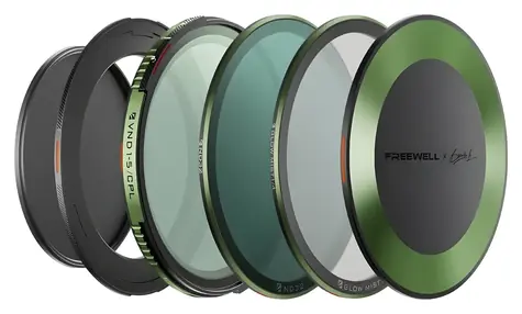 Freewell Brandon Li 72 mm / Sada filtrů ND/CPL / VND 1-5 EV + CPL / rozšíření ND32 na 6-10 EV / magnetické uchycení