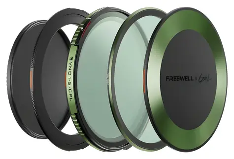 Freewell Brandon Li 86 mm / Sada filtrů ND/CPL / VND 1-5 EV + ND32 / magnetický upínací systém